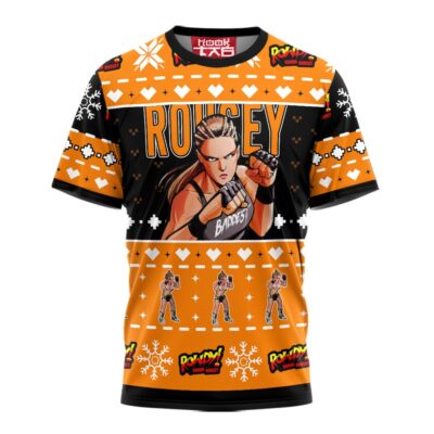 Hooktab Ronda Rousey WWE 3D T-Shirt