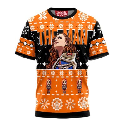 Hooktab Becky Lynch The Man WWE 3D T-Shirt