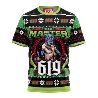 Hooktab Rey Mysterio The Master Of The 619 WWE 3D T-Shirt