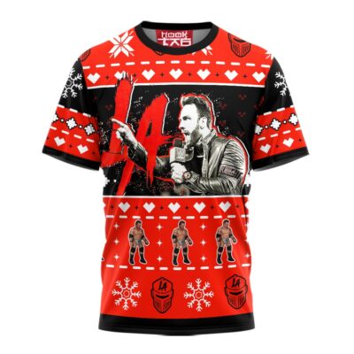 Hooktab La Knight WWE 3D T-Shirt