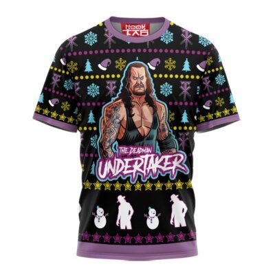 Hooktab The Deadman Undertaker WWE 3D T-Shirt