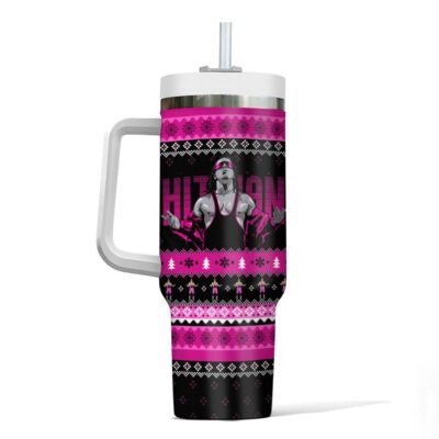 Hooktab The Hitman WWE 40oz Stanley Shape Tumbler
