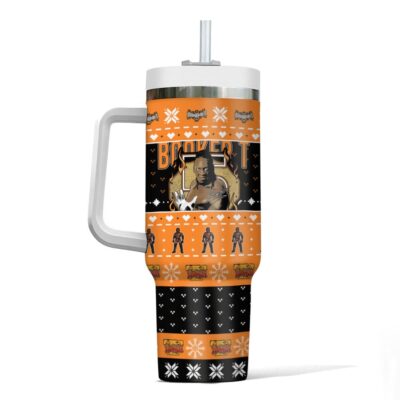 Hooktab Booker T WWE 40oz Stanley Shape Tumbler