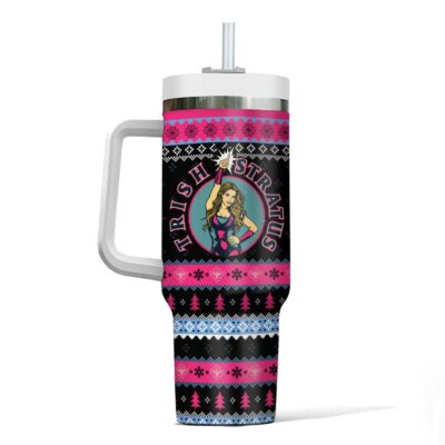 Hooktab Trish Stratus WWE 40oz Stanley Shape Tumbler