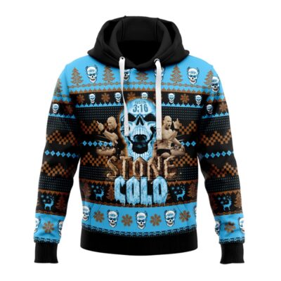 Hooktab Stone Cold WWE 3D Hoodie