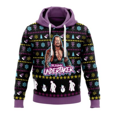 Hooktab The Deadman Undertaker WWE 3D Hoodie