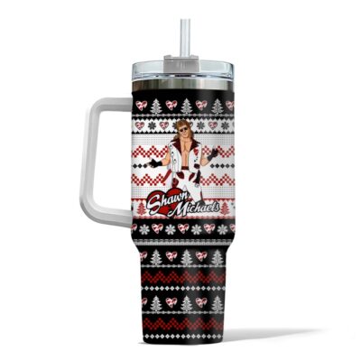 Hooktab The Heartbreak Kid Shawn Michaels WWE 40oz Stanley Shape Tumbler