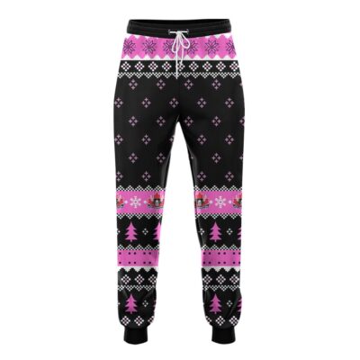 Hooktab Hart Foundation Duo WWE 3D Sweatpants