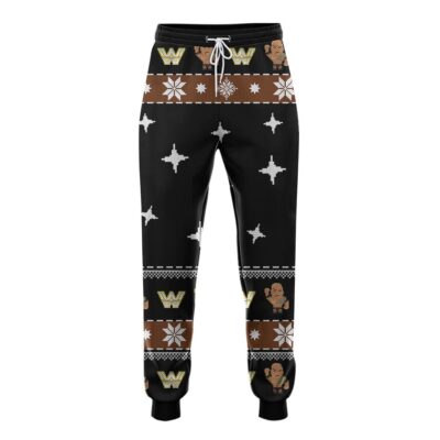 Hooktab The Rock Just Bring It WWE 3D Sweatpants