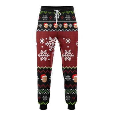 Hooktab Rock Around The Xmas Tree WWE 3D Sweatpants