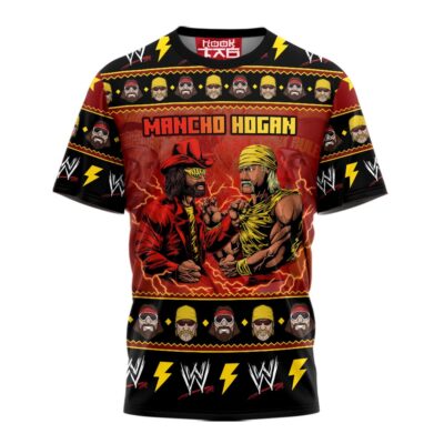 Hooktab Mancho Hogan WWE 3D T-Shirt