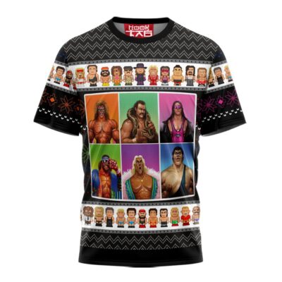 Hooktab WWE Wrestling Legends WWE  3D T-Shirt