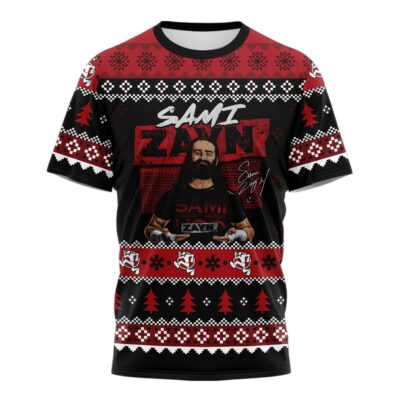 Hooktab Sami Zayn WWE 3D T-Shirt