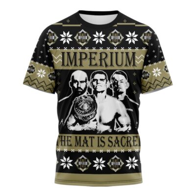 Hooktab Imperium The Mat Is Sacred Gunther WWE 3D T-Shirt