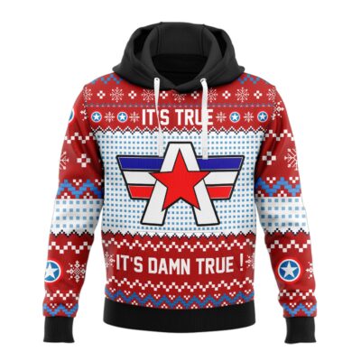 Hooktab Kurt Angle It’s Damn True WWE 3D Hoodie