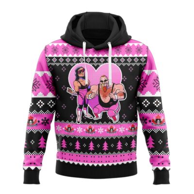 Hooktab Hart Foundation Duo WWE 3D Hoodie