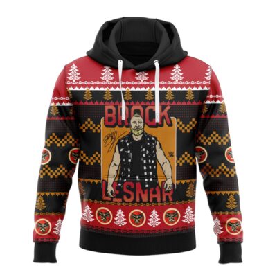 Hooktab Brock Lesnar WWE 3D Hoodie