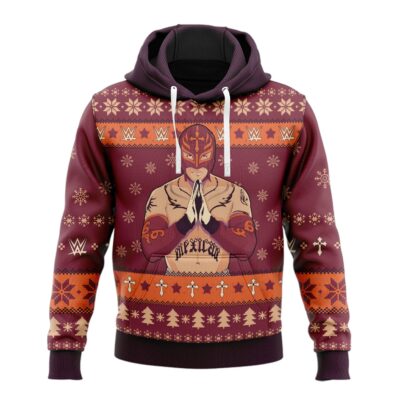 Hooktab Rey Mysterio Rubio WWE 3D Hoodie