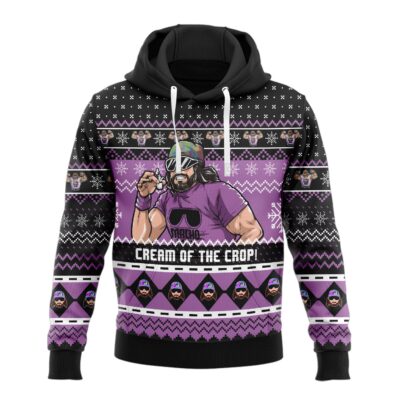 Hooktab Macho Man Cream Of The Crop WWE 3D Hoodie
