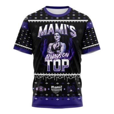 Hooktab Rhea Ripley Mamis Always On Top WWE 3D T-Shirt