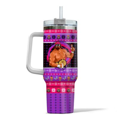 Hooktab Macho Man Randy Savage WWE 40oz Stanley Shape Tumbler