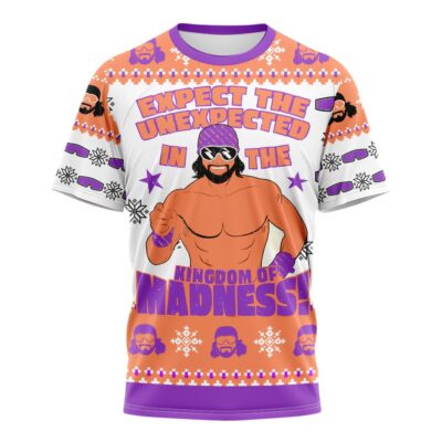 Hooktab Macho Man Expect The Unexpected WWE 3D T-Shirt