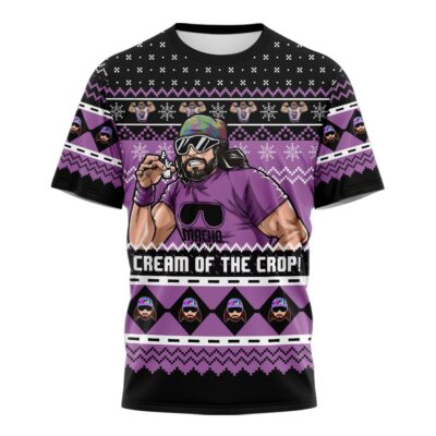 Hooktab Macho Man Cream Of The Crop WWE 3D T-Shirt