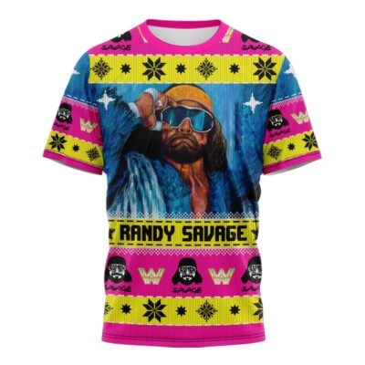 Hooktab Randy Savage WWE 3D T-Shirt