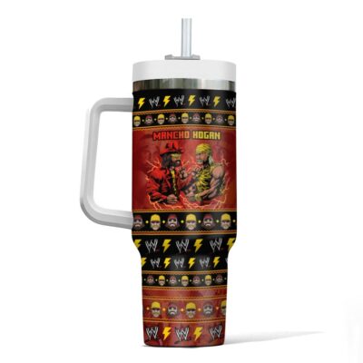 Hooktab Mancho Hogan WWE 40oz Stanley Shape Tumbler