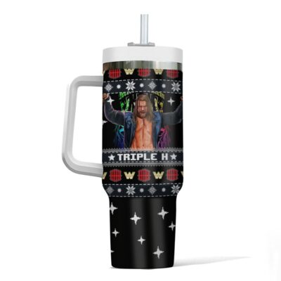 Hooktab Triple H WWE 40oz Stanley Shape Tumbler