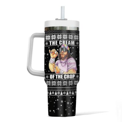 Hooktab Randy Savage The Cream Of The Crop WWE 40oz Stanley Shape Tumbler
