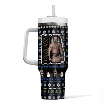 Hooktab Drew Mcintyre The Chosen One WWE 40oz Stanley Shape Tumbler