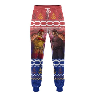 Hooktab Hulk Hogan vs Hollywood Hogan WWE 3D Sweatpants