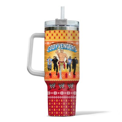 Hooktab Cody Rhodes Codyvengers WWE 40oz Stanley Shape Tumbler