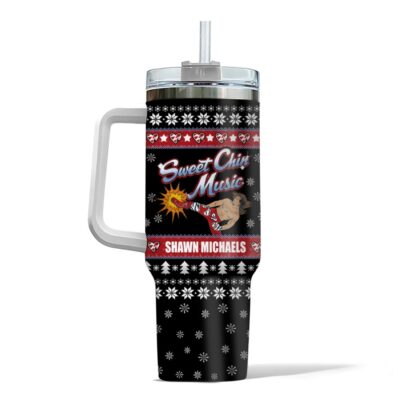 Hooktab Shawn Michaels Sweet Chin Music WWE 40oz Stanley Shape Tumbler