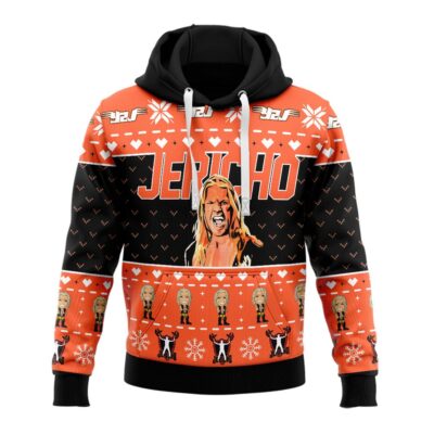 Hooktab Chris Jericho WWE 3D Hoodie