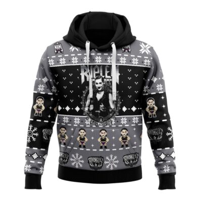 Hooktab Rhea Ripley WWE 3D Hoodie