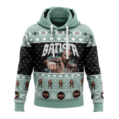 Hooktab Batista WWE 3D Hoodie