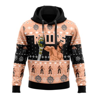 Hooktab Seth Rollins WWE 3D Hoodie