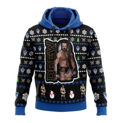 Hooktab Drew Mcintyre The Chosen One WWE 3D Hoodie