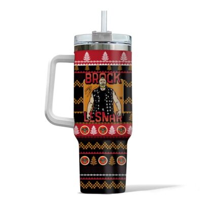 Hooktab Brock Lesnar WWE 40oz Stanley Shape Tumbler