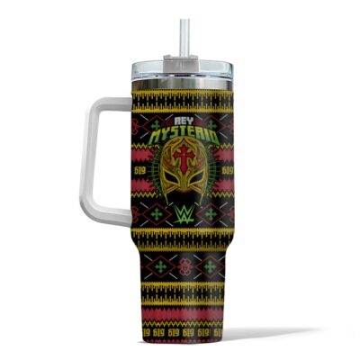 Hooktab Rey Mysterio WWE 40oz Stanley Shape Tumbler